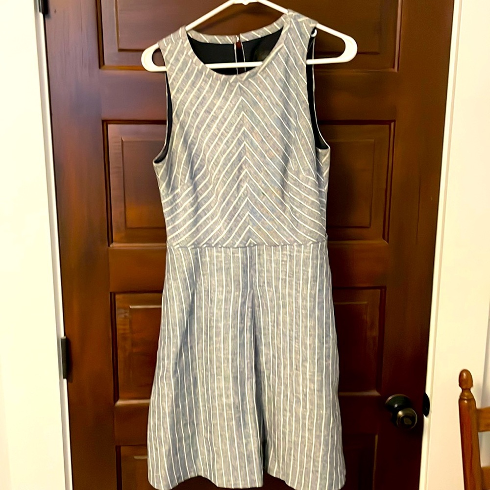 J crew office dress *with pockets!*